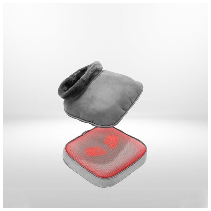 LANAFORM 2 EN 1 SHIASTU - Appareil de massage - 4 tetes rotatives a do