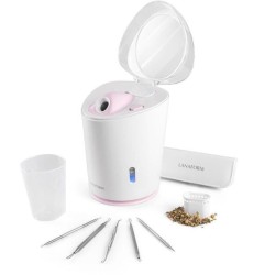 LANAFORM - LUXURY FACIAL STEAMER - LA131206 - Sauna facial a vapeur chaude et froide - Blanc