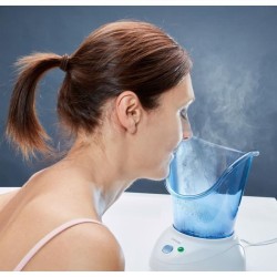 LANAFORM FACIAL CARE - Sauna portatif visage - Enleve impuretés et comédons - Inhalateur pour dégagement des voies respiratoi