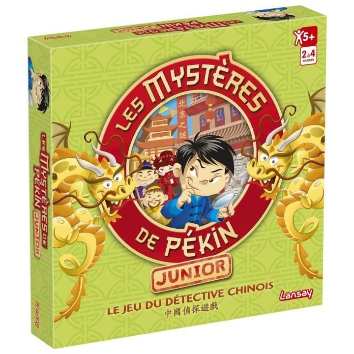 LANSAY - LES MYSTeRES DE PÉKIN - Jeu de société - Version Junior -