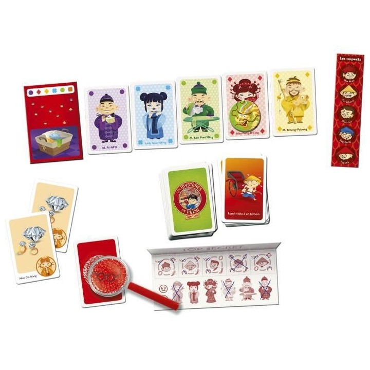LANSAY - LES MYSTeRES DE PÉKIN - Jeu de société - Version Junior -