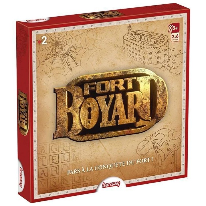 LANSAY - FORT BOYARD - Jeu de société - 2 a 6 joueurs - Des 8 ans