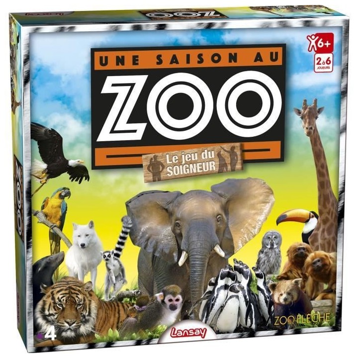 LANSAY - UNE SAISON AU ZOO - Le Jeu du Soigneur - Jeu de société - 2