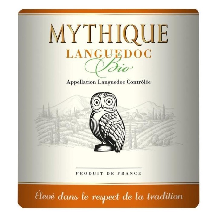 Mythique 2019 Languedoc - Vin rouge du Languedoc-Roussillon - Bio