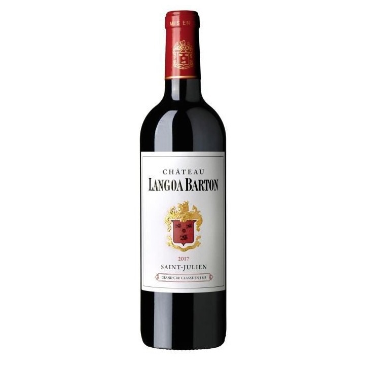 Château Langoa Barton 2017 Saint Julien Grand Cru - Vin rouge de Bord