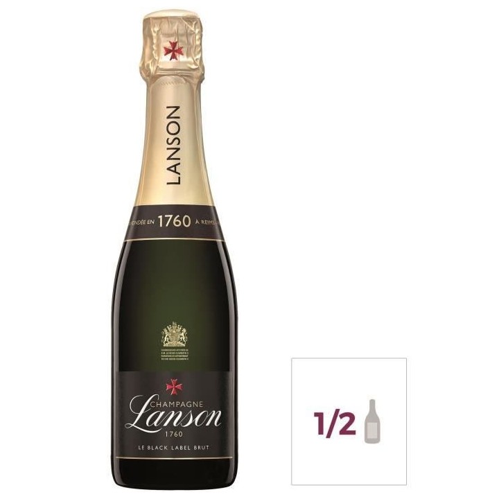 Champagne Lanson Le Black Label Brut - 37,5 cl