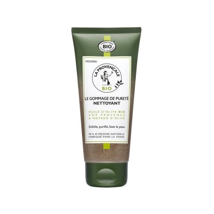 Gommage de Pureté Nettoyant LA PROVENCALE BIO - Huile d'Olive - 100 m