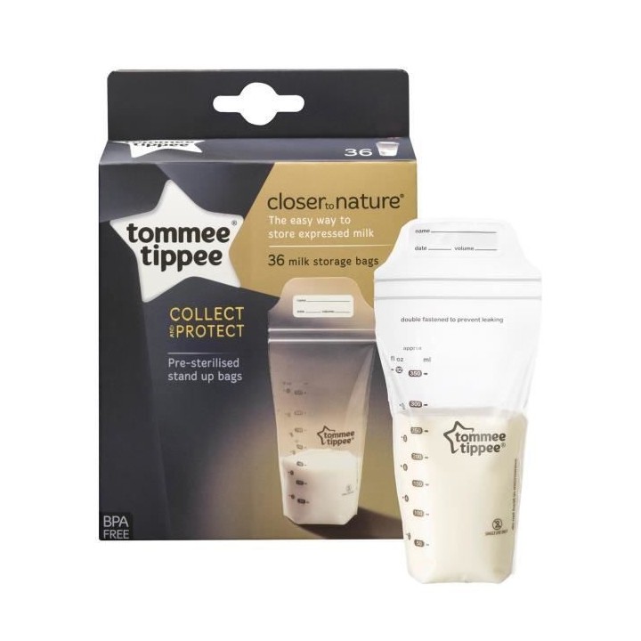 Tommee Tippee Sachets Conservation du Lait Maternel 36 sachets