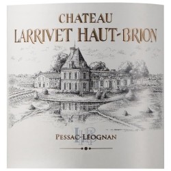 Château Larrivet-Haut-Brion 2017 Pessac Léognan - Vin rouge de Bordeaux