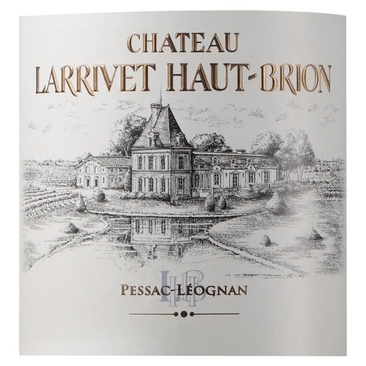 Château Larrivet-Haut-Brion 2017 Pessac Léognan - Vin rouge de Borde