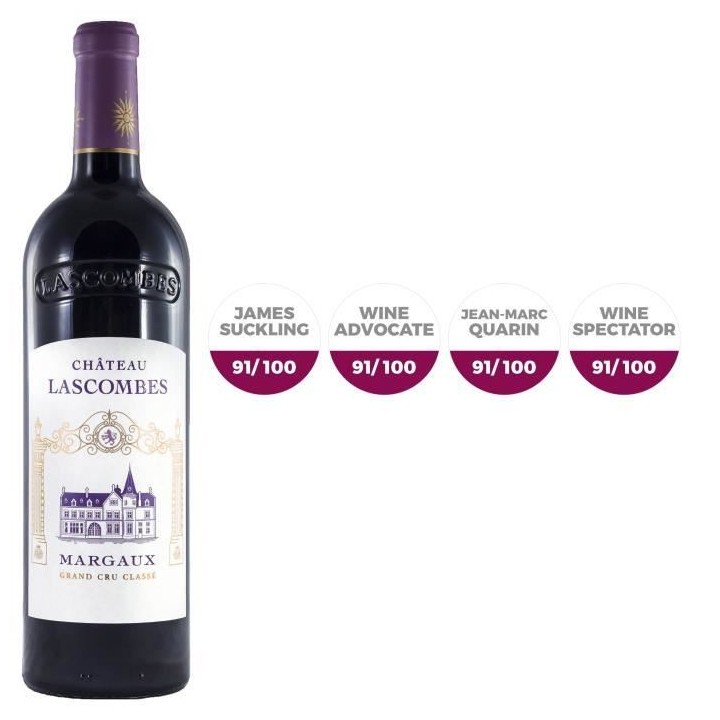 Château Lascombes 2017 Margaux - Vin rouge de Bordeaux