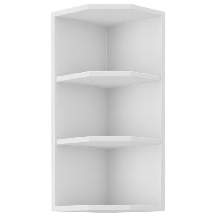 Meuble haut étageres largeur - Gris - L 30 x P 30 x H 72 cm