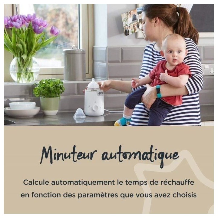 Tommee Tippee - Chauffe-biberons électrique blanc