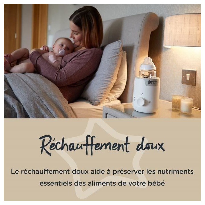 Tommee Tippee - Chauffe-biberons électrique blanc