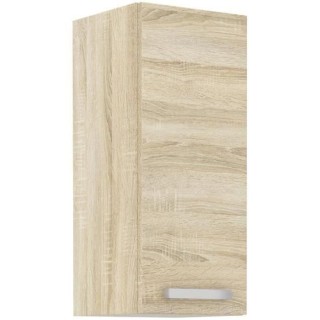Meuble haut 1 porte battante - Décor chene sonoma - L 30 x P 31,6 x H