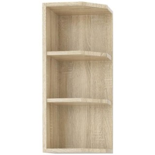 Meuble haut étageres largeur - Décor chene sonoma - L 30 x P 30 x H