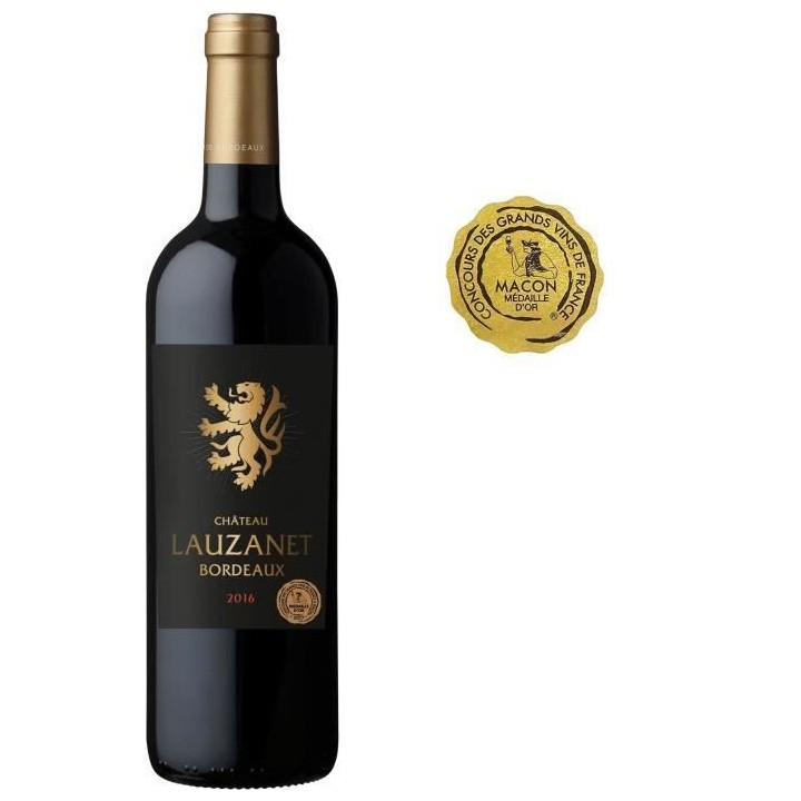 Château Lauzanet 2016 Bordeaux - Vin rouge de Bordeaux