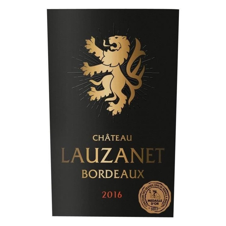 Château Lauzanet 2016 Bordeaux - Vin rouge de Bordeaux