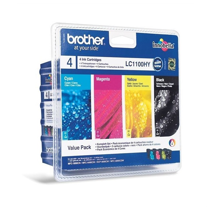 Brother LC1100 Cartouche d'encre Couleurs