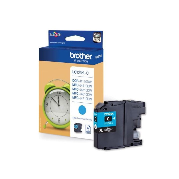 Brother LC125XLC Cartouche d'encre Cyan