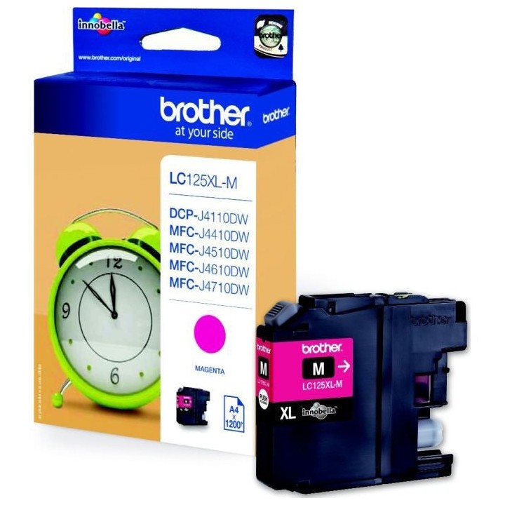 Brother LC125XLM Cartouche d'encre Magenta