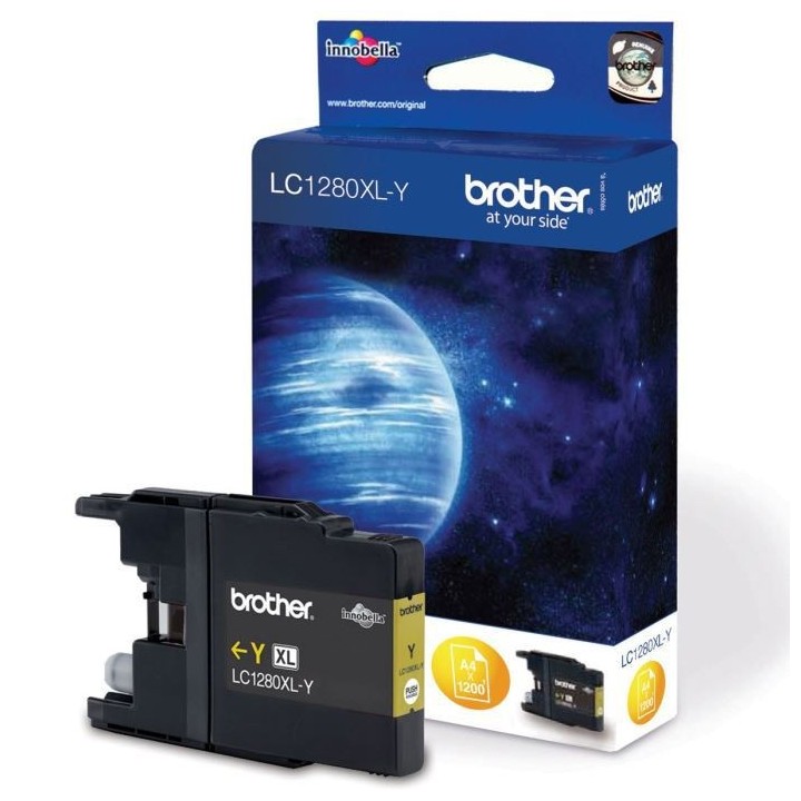 Brother LC1280XL-Y Cartouche d'encre Jaune