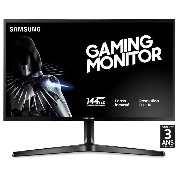 Ecran PC Gamer Incurvé - SAMSUNG - C24RG50FZR - 24'' FHD - Dalle VA -