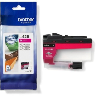 Cartouche d'encre LC426M - BROTHER - Magenta capacité standard de 150