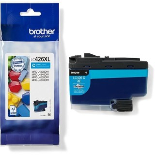 Cartouche d'encre LC426XLC - BROTHER - Cyan haute capacité de 5000 pa