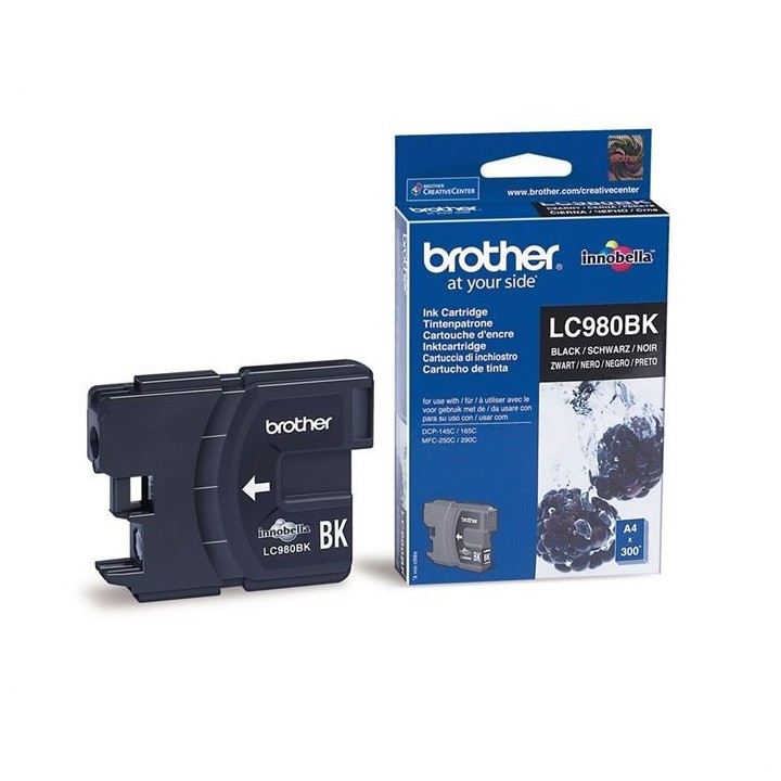 Brother LC980BK Cartouche d'encre Noir