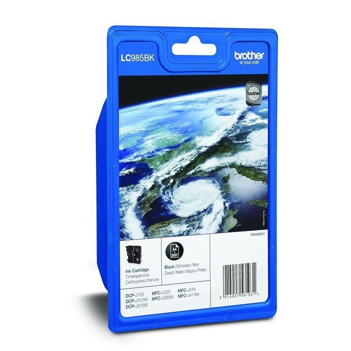 Brother LC985BK Cartouche d'encre Noir