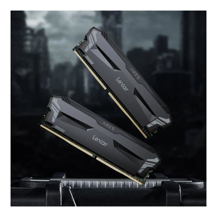 Mémoire RAM - LEXAR - Ares DDR5 - 16Go - 4800Mhz Mémoire UDIMM avec