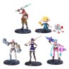 LEAGUE OF LEGENDS - COFFRET 5 FIGURINES 10 CM - 6062218 - Avec 12 points d'articulation & Accessoires - Jouet Collection