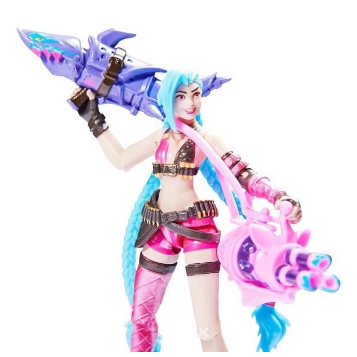 LEAGUE OF LEGENDS - COFFRET 5 FIGURINES 10 CM - 6062218 - Avec 12 poin