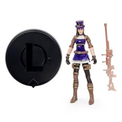 LEAGUE OF LEGENDS - COFFRET 5 FIGURINES 10 CM - 6062218 - Avec 12 points d'articulation & Accessoires - Jouet Collection