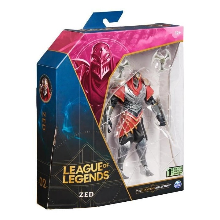 LEAGUE OF LEGENDS - FIGURINE PREMIUM 18 CM ZED Maître des ombres - 60