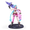 LEAGUE OF LEGENDS - FIGURINE 10 CM JINX OFFICIELLE - 6062258 - Avec 12 points d'articulation & Accessoires - Jouet Collection