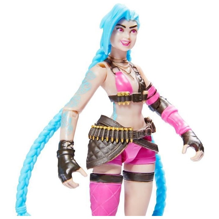 LEAGUE OF LEGENDS - FIGURINE 10 CM JINX OFFICIELLE - 6062258 - Avec 12