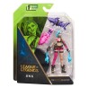 LEAGUE OF LEGENDS - FIGURINE 10 CM JINX OFFICIELLE - 6062258 - Avec 12 points d'articulation & Accessoires - Jouet Collection