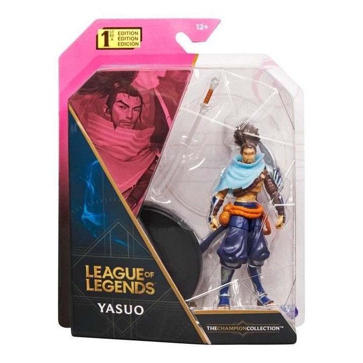 LEAGUE OF LEGENDS - FIGURINE 10 CM YASUO OFFICIELLE - 6062259 - Avec 1