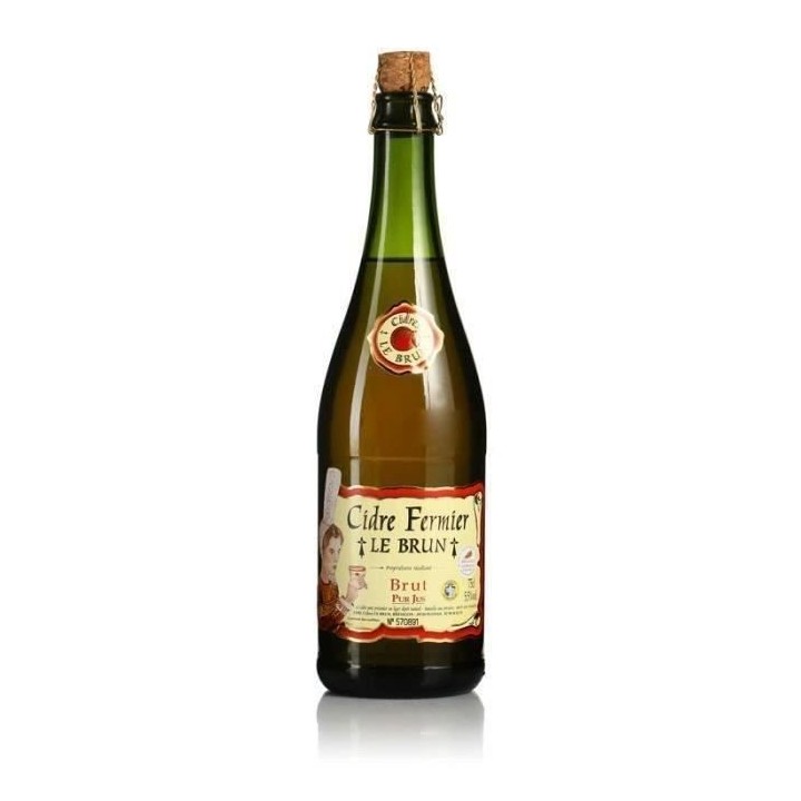 Le Brun - Cidre Fermier Brut - 75 cl