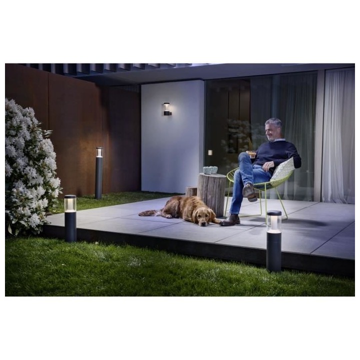 ENDURA STYLE LANTERN MODERN Applique Extérieure 12w 610lm - Gris