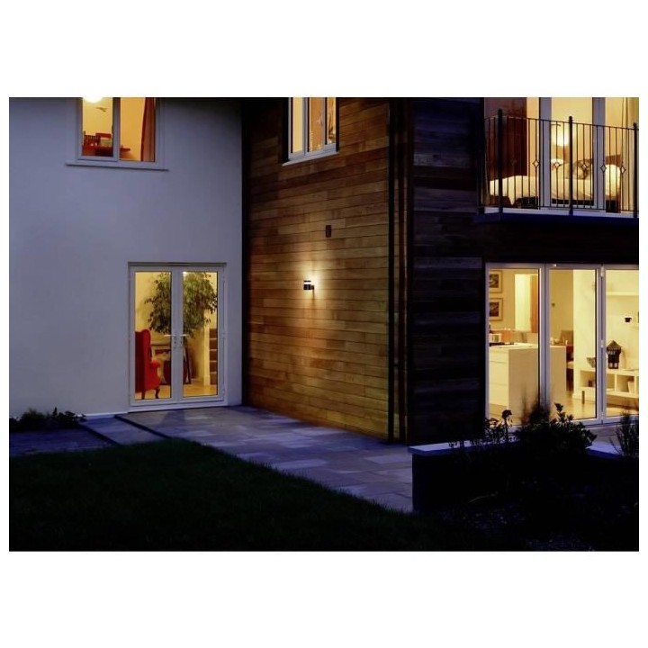 ENDURA STYLE CYLINDER WALL Applique Extérieure 6w 360lm - Acier Inoxy