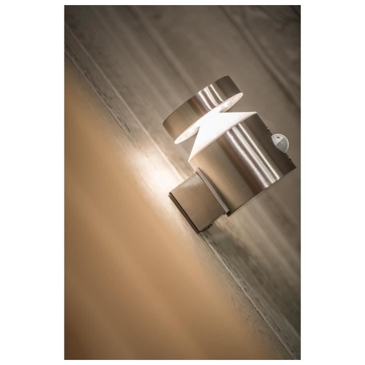 ENDURA STYLE CYLINDER WALL SENSOR Applique Extérieure 6w 360lm - Acie