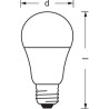 LEDVANCE Ampoule SMART+ ZigBee STANDARD DEPOLIE 60W E27