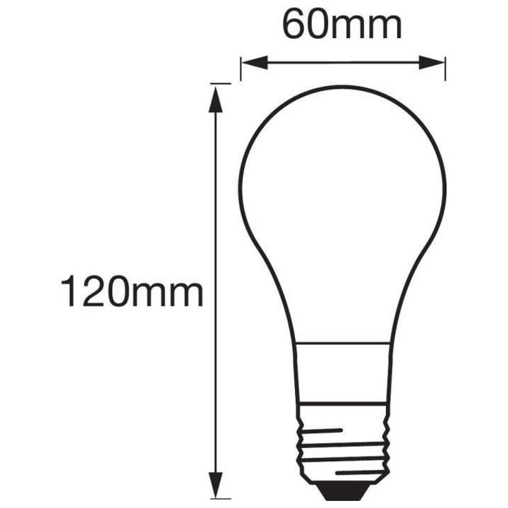 LEDVANCE Ampoule Smart+ Bluetooth STANDARD FIL OR 60W E27 PUISSANCE VA