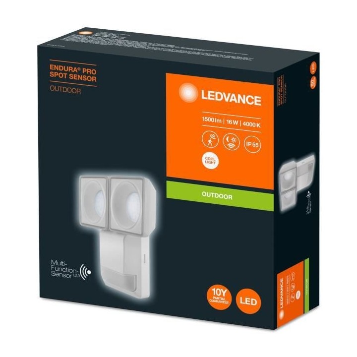 Projecteur LED extérieur x LED intégrée LEDVANCE ENDURA PRO SPOT SE