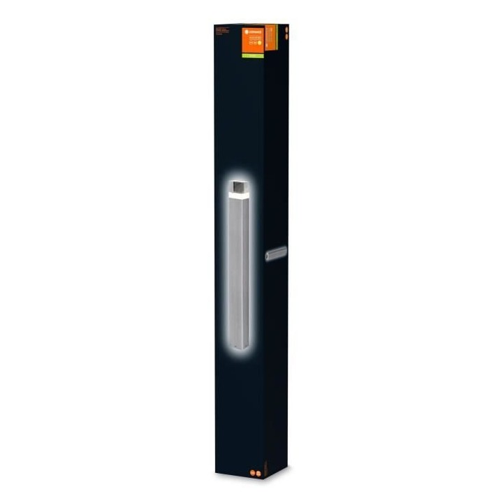 ENDURA STYLE CRYSTAL Borne Extérieur 80cm 400lm 4,5w - Acier Inoxydab