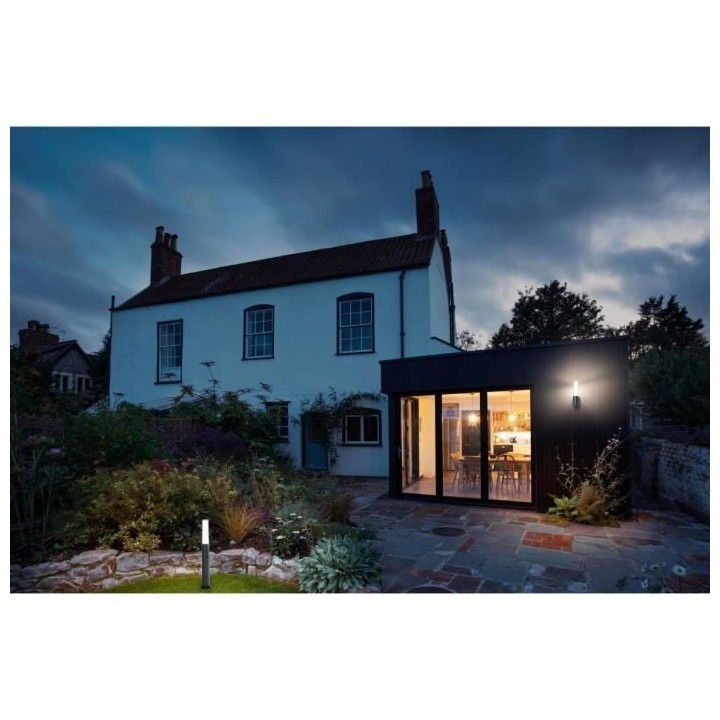 ENDURA STYLE FLARE Wall Applique Extérieure 8w 470lm - Gris