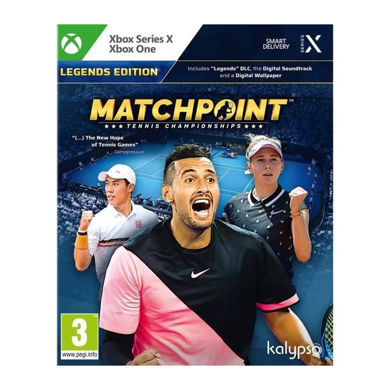 Matchpoint - Tennis Championships Legends Editions Jeu Xbox Series X / Xbox One